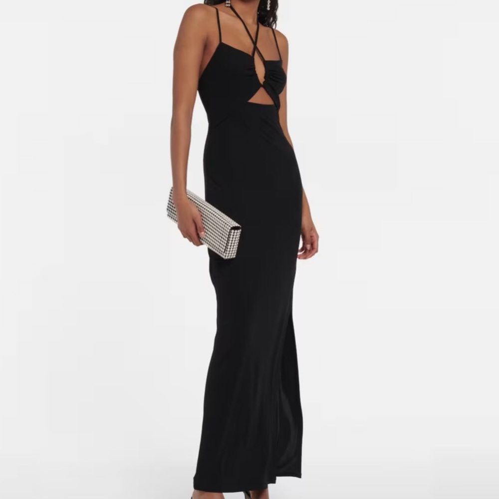 TOBI - Black Maxi Cutout Dress - Small